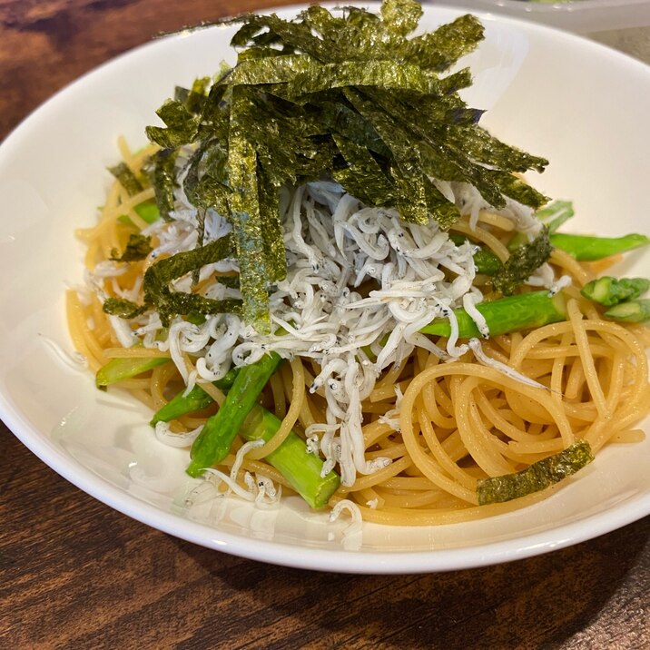 しらすの和風パスタ